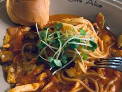 西红柿辣鸡意大利面-Cafe Alice咖啡爱丽丝(奥城店)