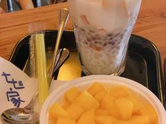 芒果双皮奶-七七家的糖水店(涠洲岛3号店)