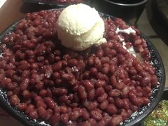 红豆牛奶冰沙-左庭右院鲜牛肉火锅(新梅广场店)