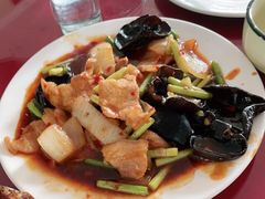 -北京龙庆四季香农家饭庄·灶台鱼·碳烤虹鳟鱼(龙庆峡店)