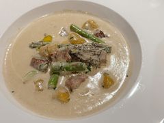 芦笋培根南瓜球面-BONAZZA 意大利餐厅