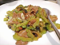 紫苏凉瓜炒牛肉-有璟阁港式餐厅(国贸商城店)