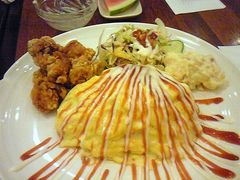 鸡块蛋包饭-玛格萝妮比萨屋(四平店)
