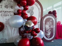 -小鲤鱼生日气球派对会场策划布置