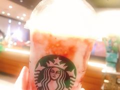 草莓轻乳酪星冰乐-星巴克(合肥百盛逍遥广场店)