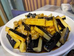 蛤蜊肉拌茄子-华春餐馆(鱼山路店)