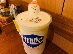 草莓麻薯酸奶-milkplus·泰式奶茶(较场东路店)