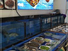 自助取餐区-碧海银沙海鲜餐厅(恒大海上威尼斯店)