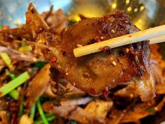 主打的干锅鸭头-安诚居干锅鸭头(八角店)