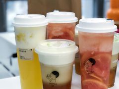 满杯红柚-喜茶(上海正大广场店)
