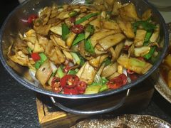 干锅杏鲍菇-湘与香缘·湖南菜(王府井北京市百货大楼店)