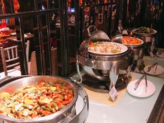 自助取餐区-唐拉雅秀酒店-西锦汇空中BBQ·思创餐厅