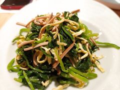 鸡蛋干拌菠菜-宏状元现熬粥·京味菜(三里河店)