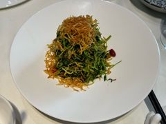 巧拌豆苗-四季民福烤鸭店(王府井灯市口店)