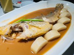 荣小馆大陈岛黄鱼烧年糕-荣小馆(安达仕店)
