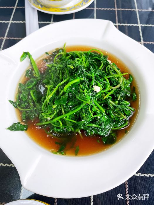 梦缘水乡·湖景餐厅时令野菜图片