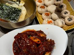 -草家酱蟹炭火烤肉店(珲春南路一店)