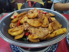 干锅土豆片-北大地皖峰饭馆