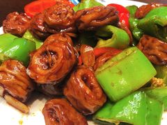 炒大肠-俏东方·海味水饺·青岛菜(崂山店)
