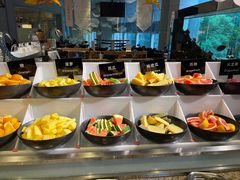 自助取餐区-怡咖啡海鲜自助餐厅(浦东香格里拉店)