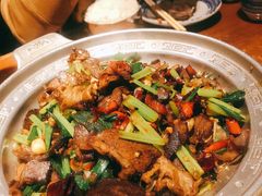 干锅肥肠护心肉-95号酱骨·一块豆腐(展春园西路店)