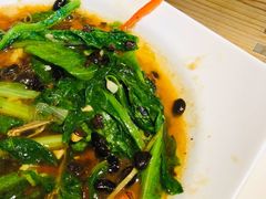 豆豉鲮鱼炒油麦菜-大有利茶餐厅(福民店)