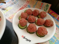 香菜牛肉丸子-纸盐河码头火锅(十八梯店)