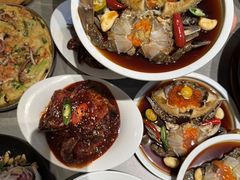 -草家酱蟹炭火烤肉店(珲春南路一店)