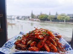 油爆河虾-洞天食府(北大街店)