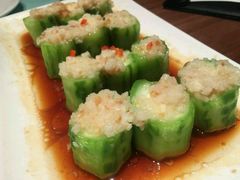 瑶柱蒜蓉蒸丝瓜-大树餐厅(益田假日店)