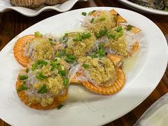 蒜蓉蒸扇贝-板桥海鲜广场(文明东店)
