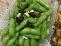 凉拌毛豆-蓝精灵饺子店