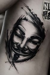 -匿名者纹身学院派·刺青