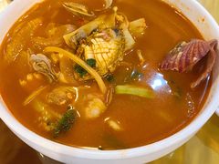 海鲜汤面-淘淘园·韩式手工炸酱面(井亭天地店)