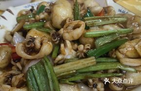 Stir-fried Baby Squid