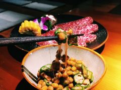 纳豆秋葵-不倒翁炭火烧肉(永安里店)
