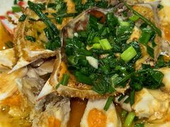 葱油白蟹-红灯笼龙凤饭店(宁波老字号店)