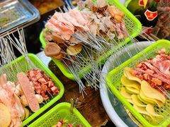 -野火鲜货烧烤(河边小院店)
