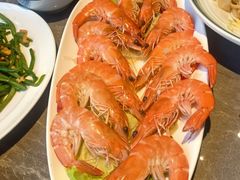 白灼虾-1937青岛老味道·海肠捞饭·青岛菜(大鲍岛栈桥店)