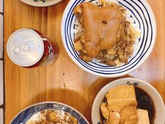 猪脚卤肉饭-红猪卤肉饭(大西洋美食城店)