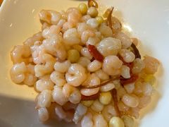 养生鸡头米炒虾仁-同得兴 Since·1995 传统苏式面馆(十全街店)