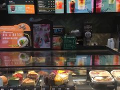 面包甜点陈列柜-星巴克(我格广场店)