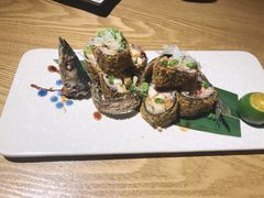 秋刀鱼卷-小禅料理