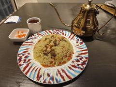 手抓羊肉饭-西域盛宴烧烤新疆菜清真餐厅(古美店)