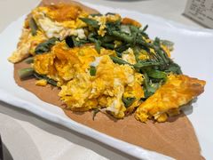 鲜刺嫩芽炒笨鸡蛋-吉林省林业宾馆-餐厅