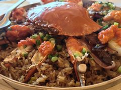 腊味膏蟹蒸糯米饭-正佳广场万豪酒店-粤菜餐厅·点心·海鲜·聚餐