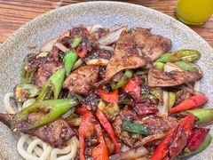 小炒猪肝拌面-醉牛腩·面小馆