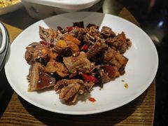 椒盐鸭架-粗茶淡饭·隐庐私厨(东亭店)