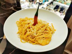 辣味大虾海鲜意面-1981牛排西餐厅(海信店)