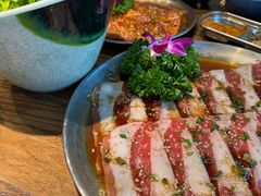 -明洞阿姨·韩式酱蟹烤肉·创意料理(三元桥店)